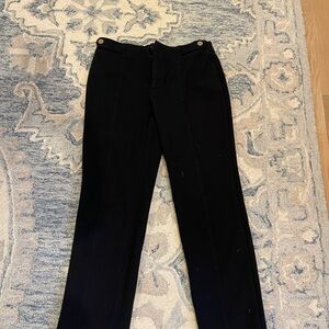 Charter Club Black Straight Leg Pants